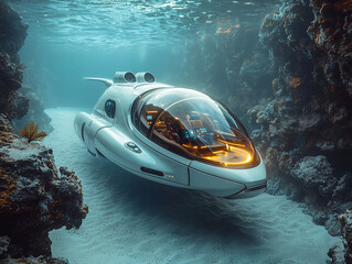 Advanced underwater submersibles for luxury personal exploration