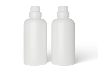 Detergent Plastic Bottle Mockup