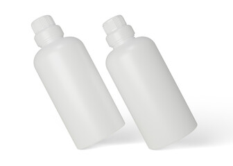 Liquid Detergent Bottle Packaging Mockup