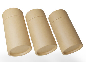 Paper Tube Packaging Mockup