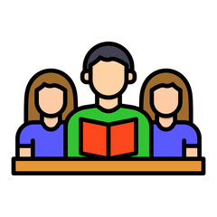 Group Study Icon