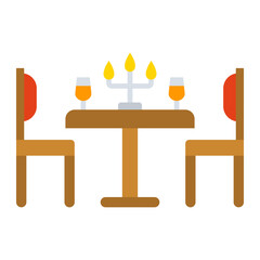 Dinner table Icon