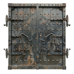 Heavy Duty Fire Rated Architectural Door on Transparent Background