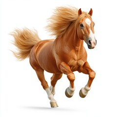 Obraz premium Galloping Horse in High Fidelity Quality