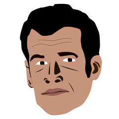 portrait of a man illustration
