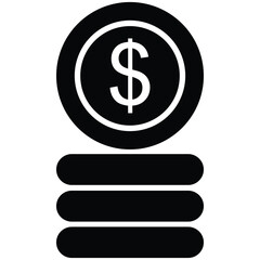 Cash, money, payment icon