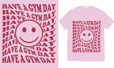 Girls gym streetwear t-shirt design