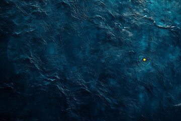 Aerial view of deep blue water,.Amazing animal and nature concept.