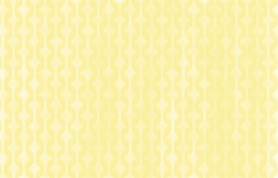 黄色の編み目模様イラストが入った背景素材