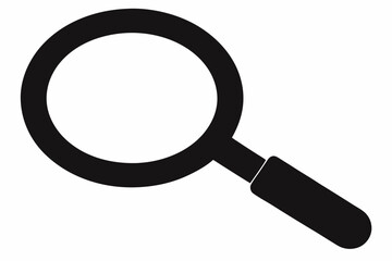 
Magnifying glass icon, magnifying symbol vector, glass, magnifier, search. vector illustration
