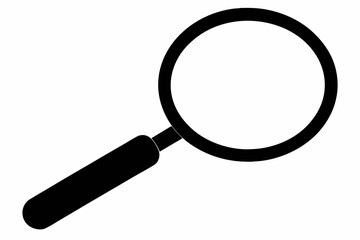 
Magnifying glass icon, magnifying symbol vector, glass, magnifier, search. vector illustration