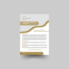 Modern flyer design,Creative Corporate Flyer Design,A4 flyer template design.Brochure design.
