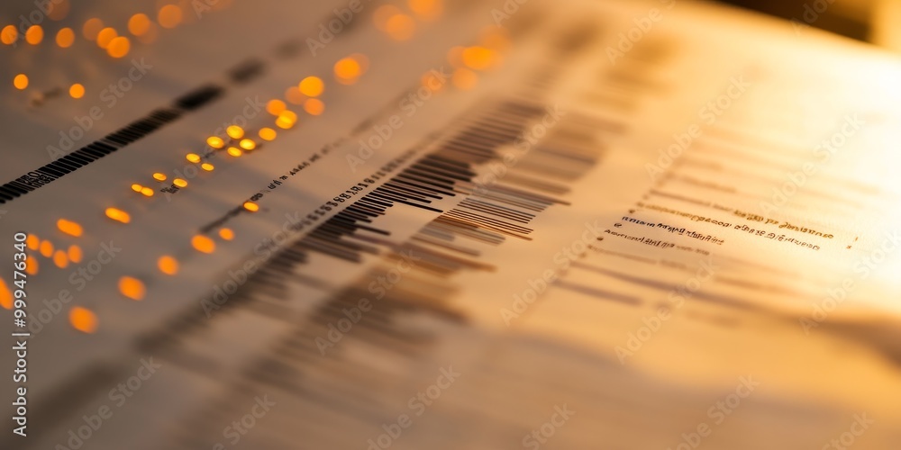 Aufkleber a printed research abstract summarizing key results, with the most important data points emphasized.