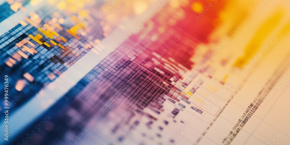 Poster a printed research abstract summarizing key results, with the most important data points emphasized.