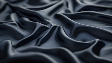 Fototapeta premium The luxurious silk fabric showcases soft, flowing folds that create a sense of elegance and sophistication ideal for various design projects