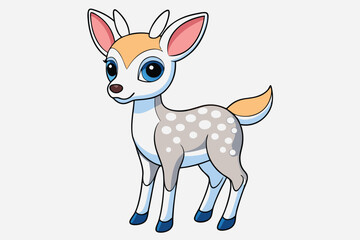 create a deer vector illustration