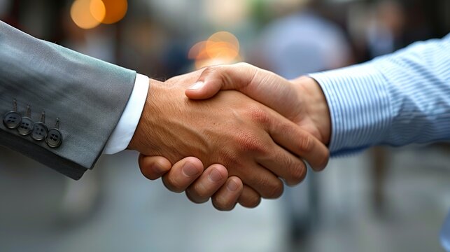 Trust, handshake and business people in office for deal, Partnership, teamwork and shaking hands for agreement, consulting or introduction in meeting