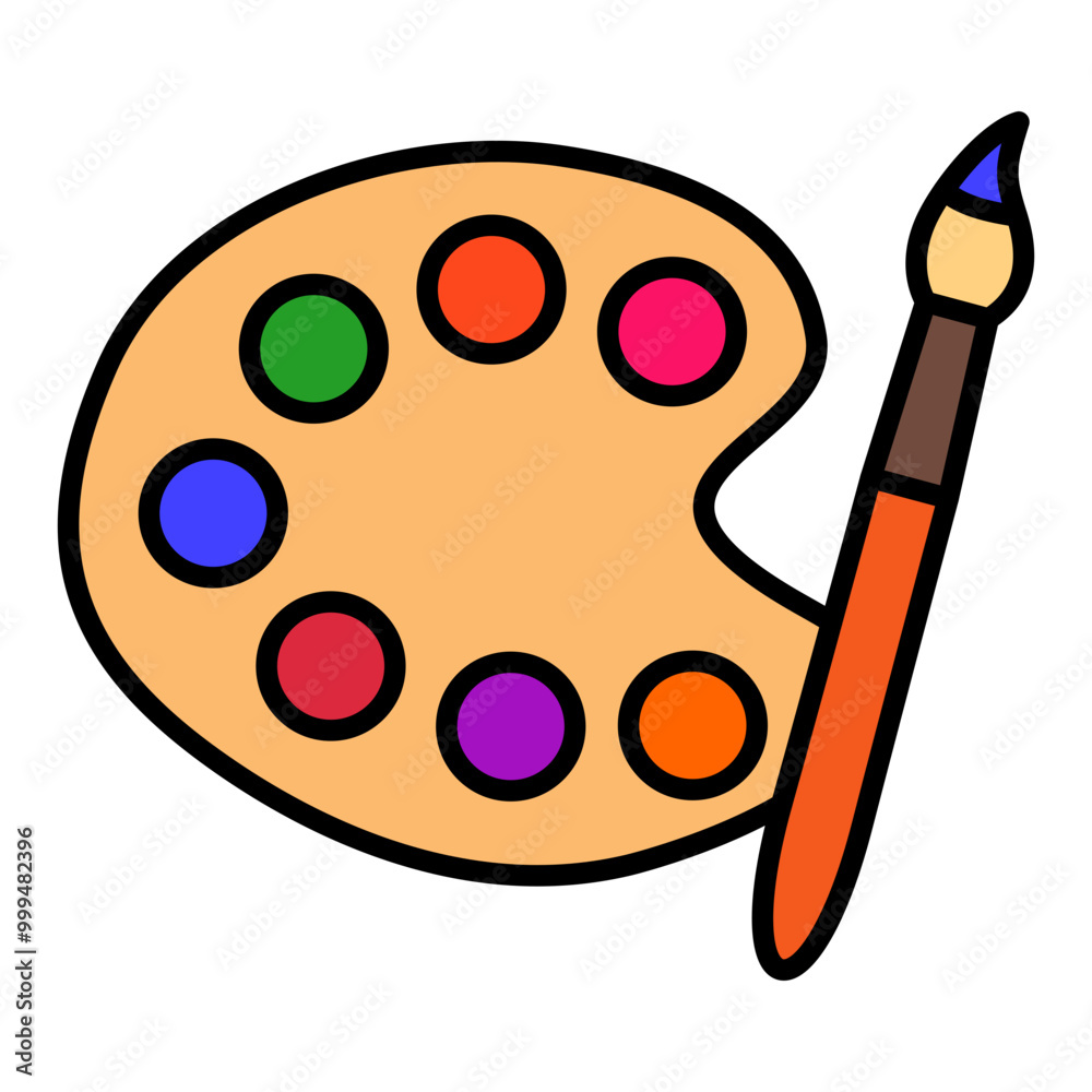 Sticker Pallete Icon