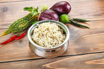 Indian cuisine - jeera rice basmati