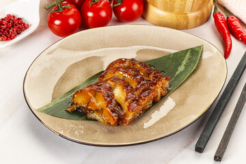 Grilled eel with unagi sauce