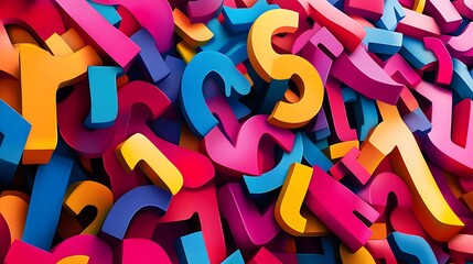 Color Typography: Incorporate solid colors into typography for a bold and impactful text design. 