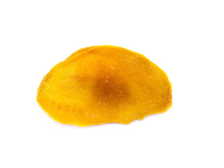 The dried orange vegetable mango.