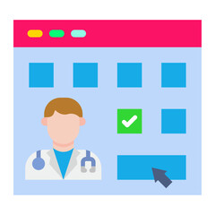 Online appointment Icon