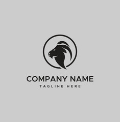 Illustrator design Creative Goat logo design goat icon modern company logo
