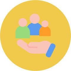 Age Group icon vector image. Can be used for Generation Gap.