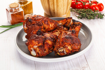 Indian tandoori turkey shoulder wing