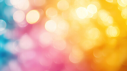 Obraz premium Abstract blurred lights creating festive background image