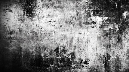 Fototapeta premium Black and white textured grunge background