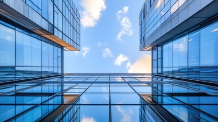 Modern Office Building in a Financial Hub