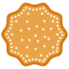 Gingerbread Cookie Illustration