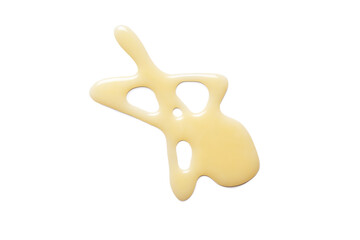 condensed milk isolated on a white background