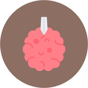 Parathyroid Glands icon vector image. Can be used for Human Anatomy.