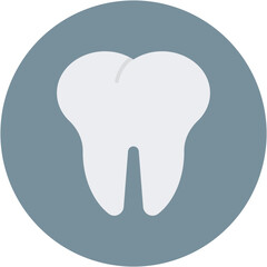 Obraz premium Teeth icon vector image. Can be used for Human Anatomy.