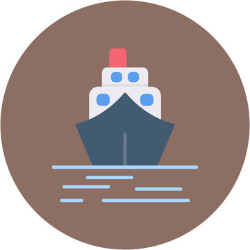 recommend clip art: Boat icon vector image. Can be used for Coastline.