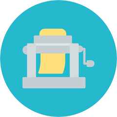 Italian Pasta Maker icon vector image. Can be used for Italy.