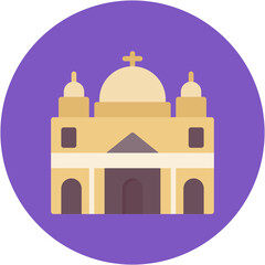 Vatican City icon vector image. Can be used for Italy.