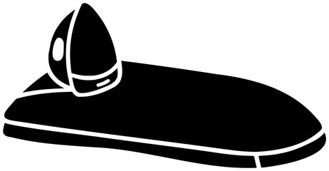 work illustration house silhouette home logo iron icon laundry outline ironing housework household clothes equipment clothing steam person appliance shape to vector graphic background