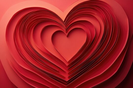 Red Paper Heart
