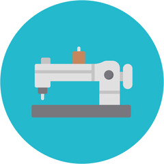 Sewing Machine Line Icon