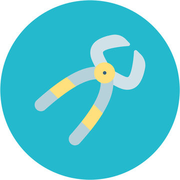 recommend clip art: Pincers Line Icon