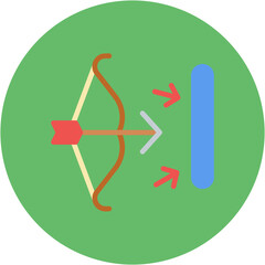 Tip icon vector image. Can be used for Archery.