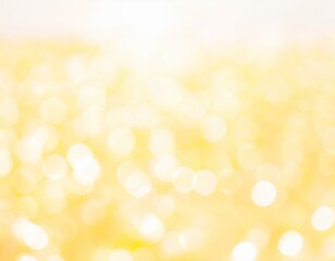 <イラスト>背景素材・光の玉ボケイメージ・黄色
