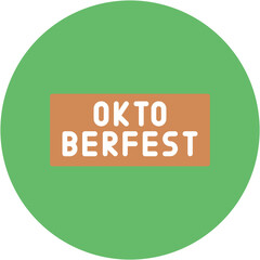 Oktoberfest Banner icon vector image. Can be used for Oktoberfest.
