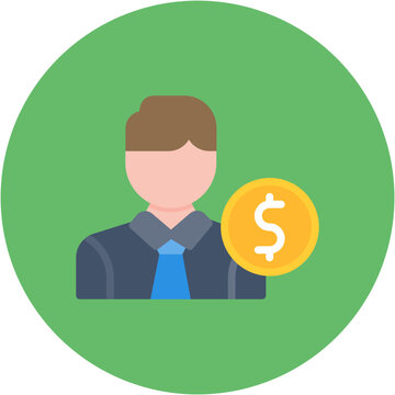 recommend clip art: Banker icon vector image. Can be used for Diversity.