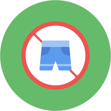 recommend clip art: Nude Beach icon vector image. Can be used for Beach Resort.