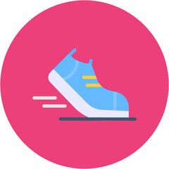 Shoes icon vector image. Can be used for Volleyball.